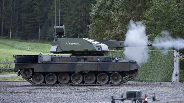 La nueva y temida arma de Alemania que puede detectar drones y derribarlos automáticamente