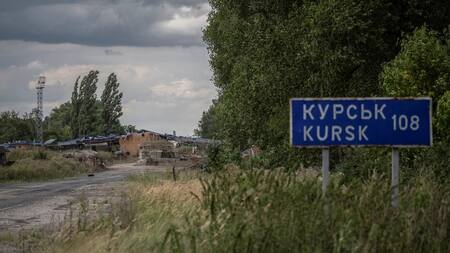 Kursk, frontera entre Rusia y Ucrania. Foto: Reuters.