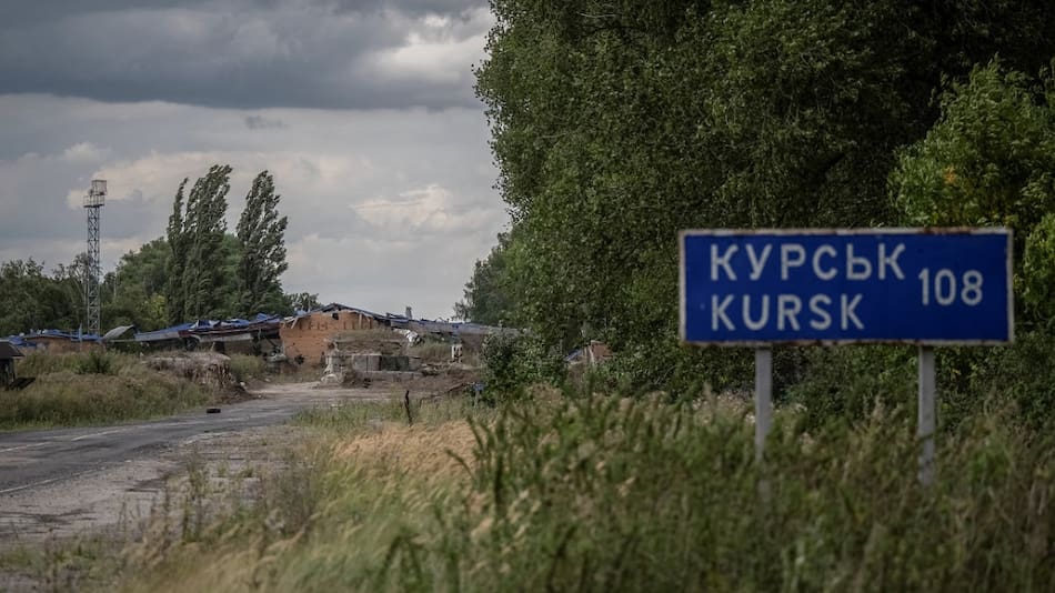 Kursk, frontera entre Rusia y Ucrania. Foto: Reuters.