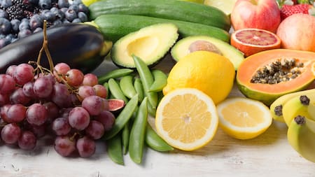 Alimentos sanos. Foto: Alamy, Reuters.