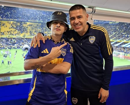 Trueno es hincha de Boca.