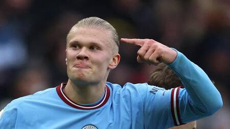 Erling Haaland. Foto: REUTERS.