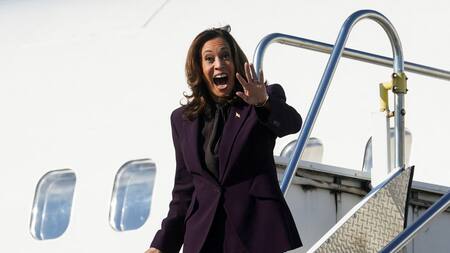 Kamala Harris, candidata a presidenta de Estados Unidos. Foto: Reuters