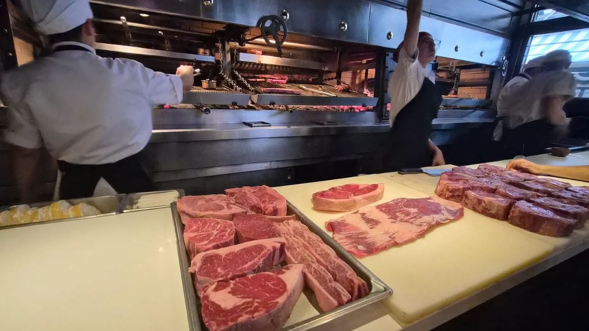 Los cortes de carne en Don Julio son premium.