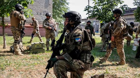 Ayuda militar. Foto: Reuters