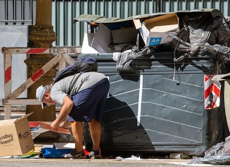 Pobreza; indigencia. Foto: NA.