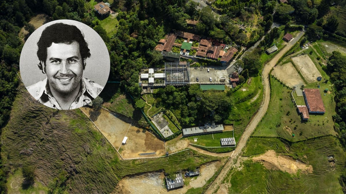 Pablo Escobar construyó una cárcel de lujo cerca de Medellín.