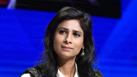 Gita Gopinath, subdirectora gerente del FMI. Foto: EFE