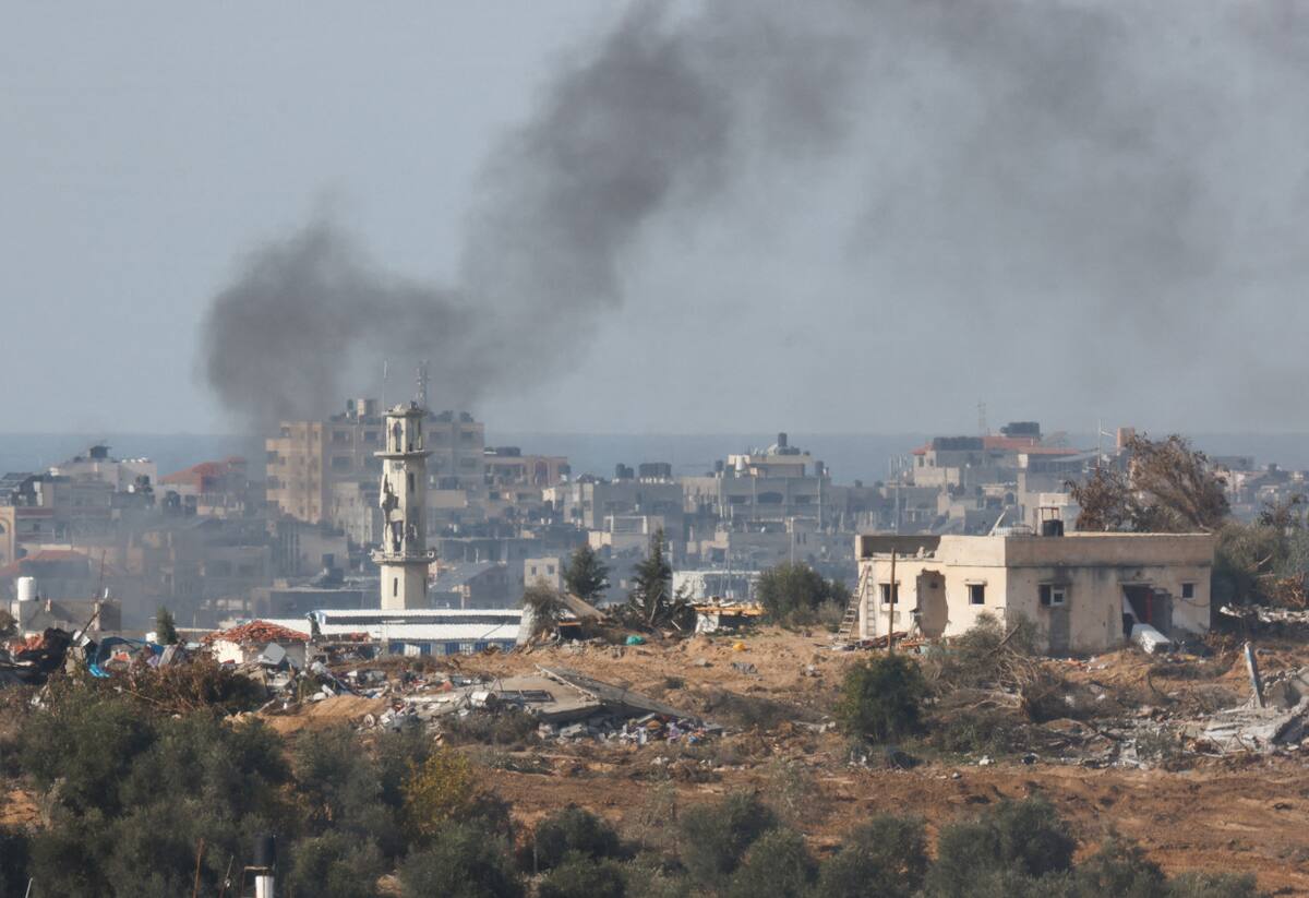 Continúa el conflicto en la Franja de Gaza. Foto: Reuters.