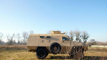 Vehículos blindados 4x4 Bastion enviados por Francia a Ucrania.