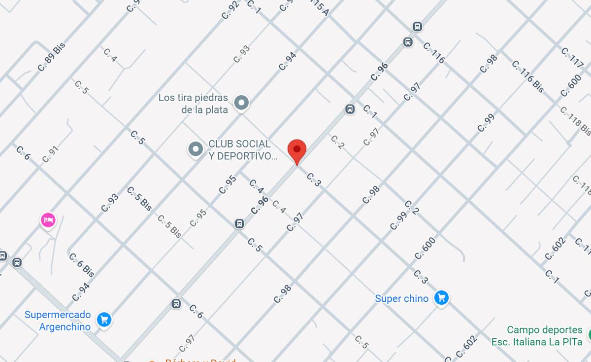 La esquina en la que habría ocurrido en el siniestro vial.