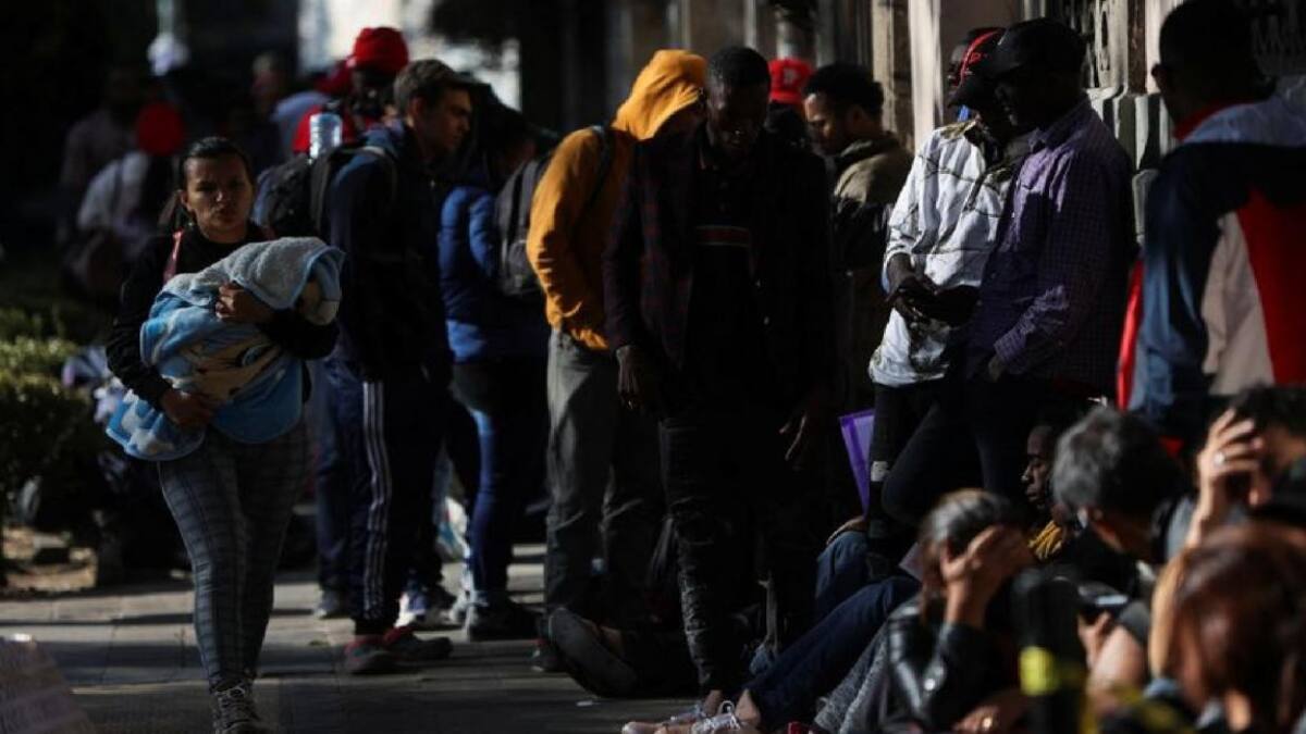 Migrantes en México. Foto: Reuters