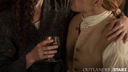 Caitriona Balfe y Sam Heughan. Foto: Instagram / caitrionabalfe.