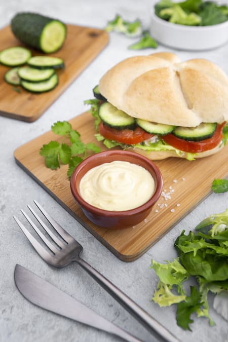 Mayonesa casera. Foto Freepik