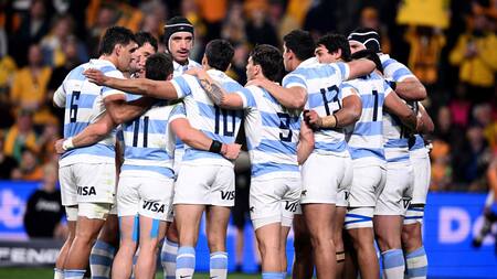 Triunfo de Los Pumas ante Australia por el Rugby Championship. Foto: EFE