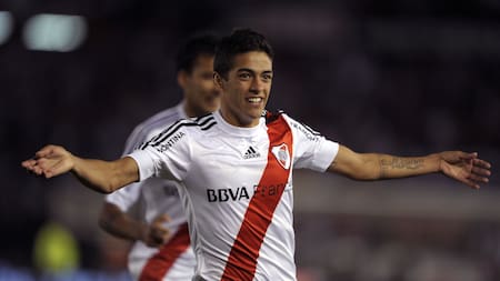 Manuel Lanzini retornó a River Plate después de nueve años. Foto: NA.
