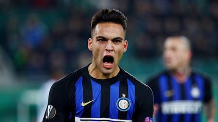 Europa League, Rapid Wien vs. Inter, fútbol, gol de Lautaro Martínez