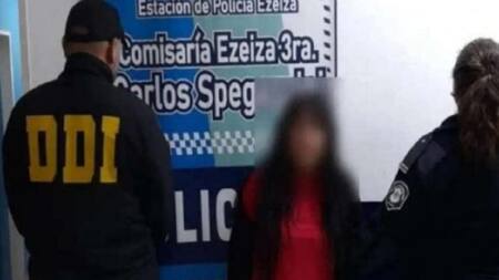 Detenida por robarle el bebe a su amiga. Foto: NA