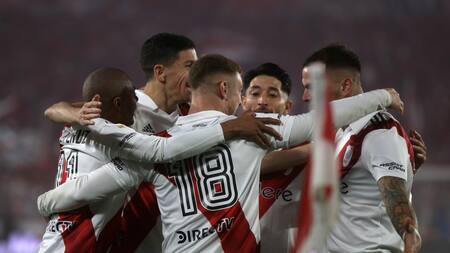 River Plate se proclamó campeón de la Liga Profesional de Fútbol 2023. Foto: NA.