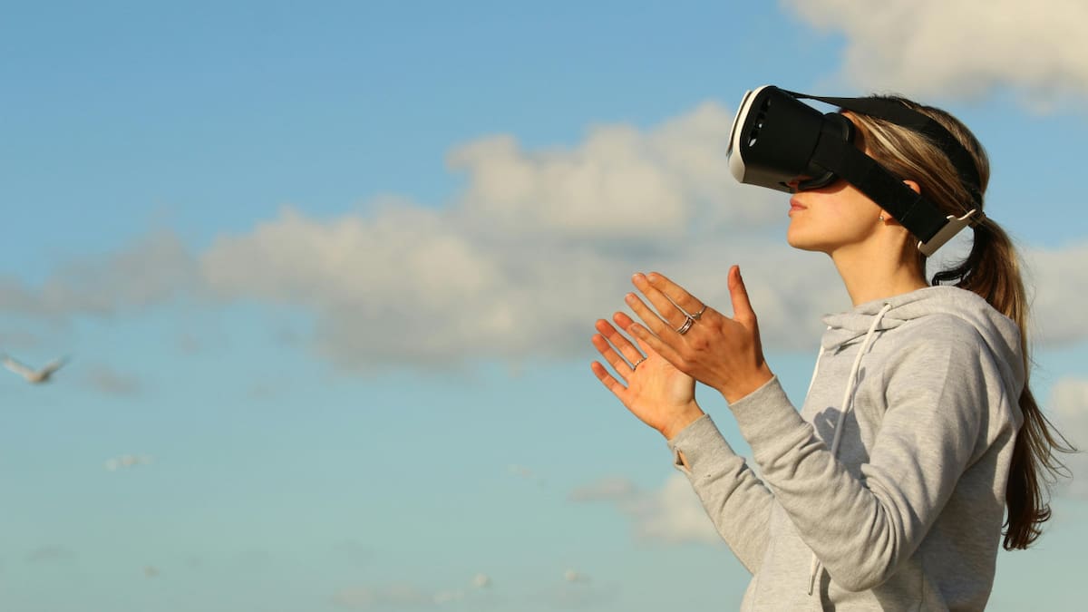 Lentes de realidad virtual. Foto: Pexels.