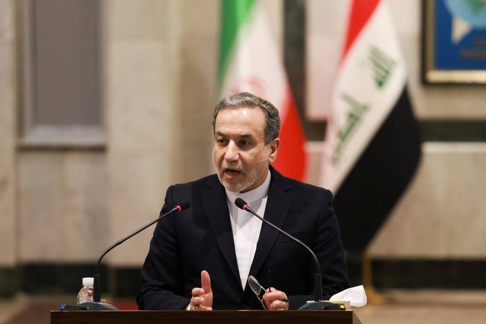 Abás Araqchí, ministro de Exteriores de Irán. Foto: REUTERS.