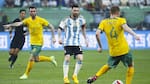 Con un golazo de Messi, Argentina le ganó 2 a 0 a Australia en el inicio de la gira por Asia