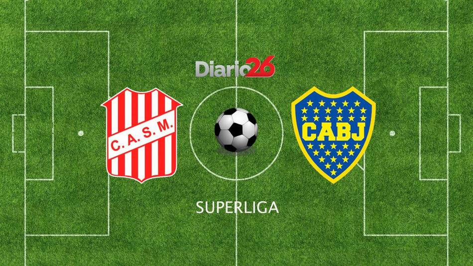 Superliga, San Martín de Tucumán vs. Boca, fútbol, deportes, Diario26