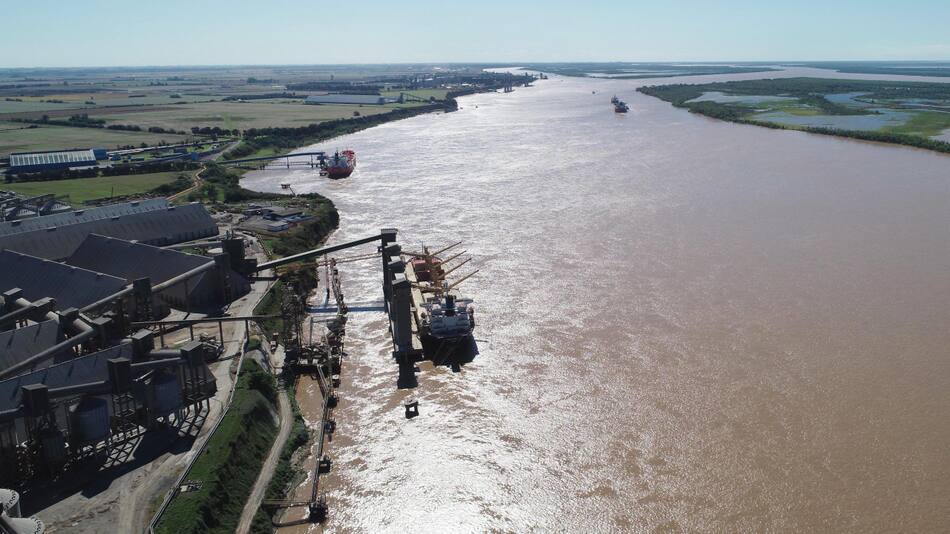 Hidrovía Paraguay-Paraná. Foto: NA