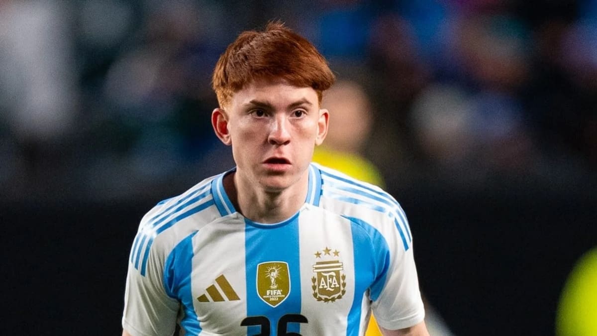 Valentín Barco podría ser titular ante Colombia. Foto: NA