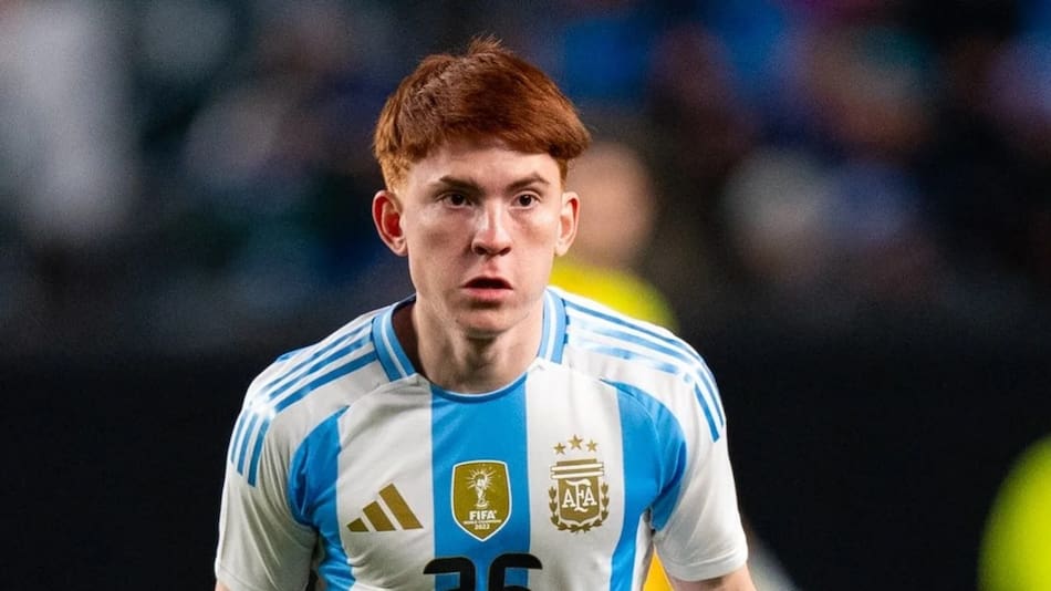 Valentín Barco podría ser titular ante Colombia. Foto: NA
