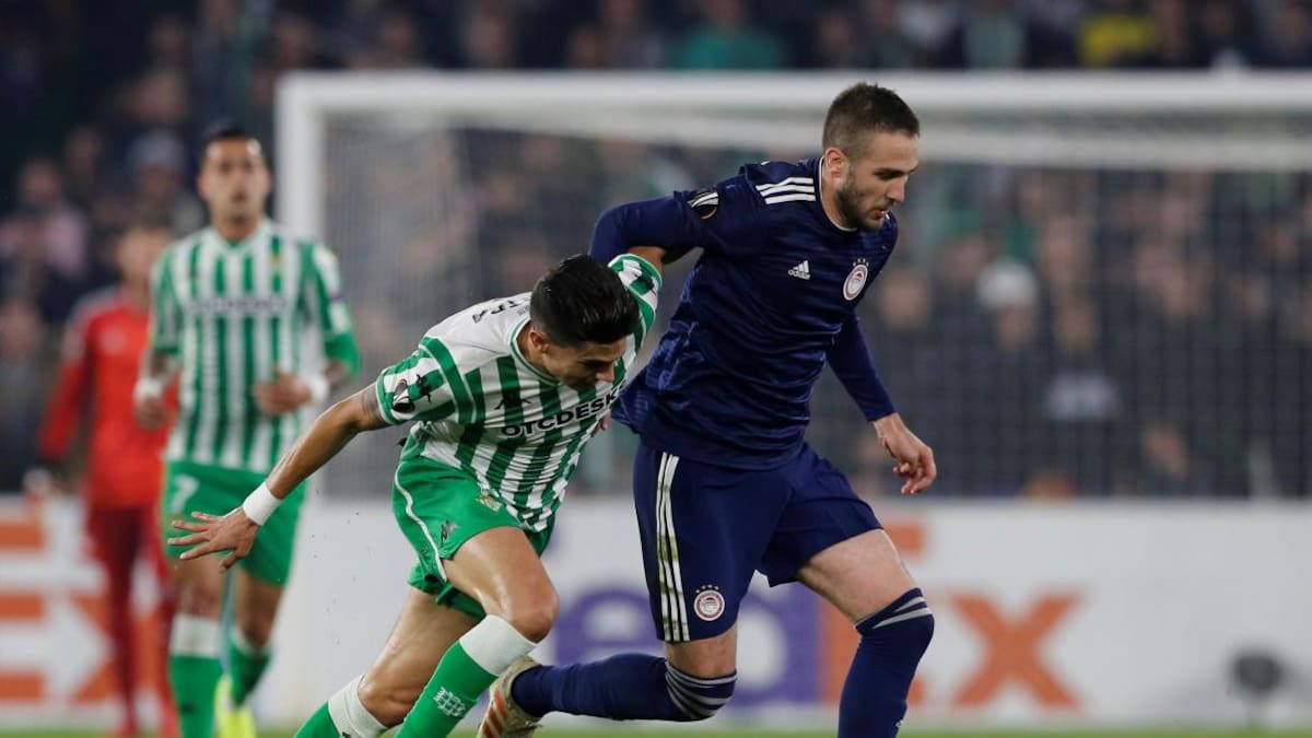 Betis vs. Olympiacos, Europa League, Fútbol, Reuters
