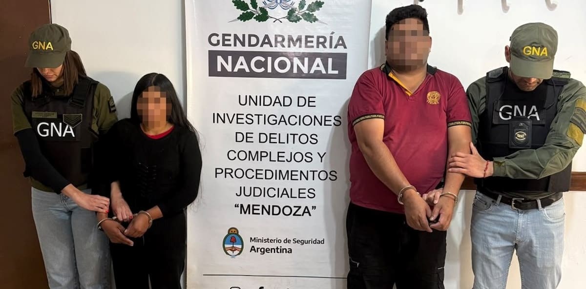 Pareja detenida en Aeroparque