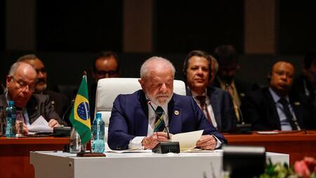 Lula da Silva en la Cumbre de los BRICS. Foto: Reuters.
