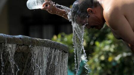 Ola de calor en México y Texas. Foto: Twitter/ @crnnoticiasesp