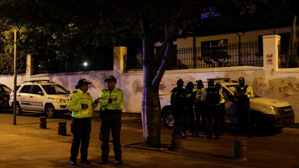 Embajada de México en Quito. Foto: Reuters.