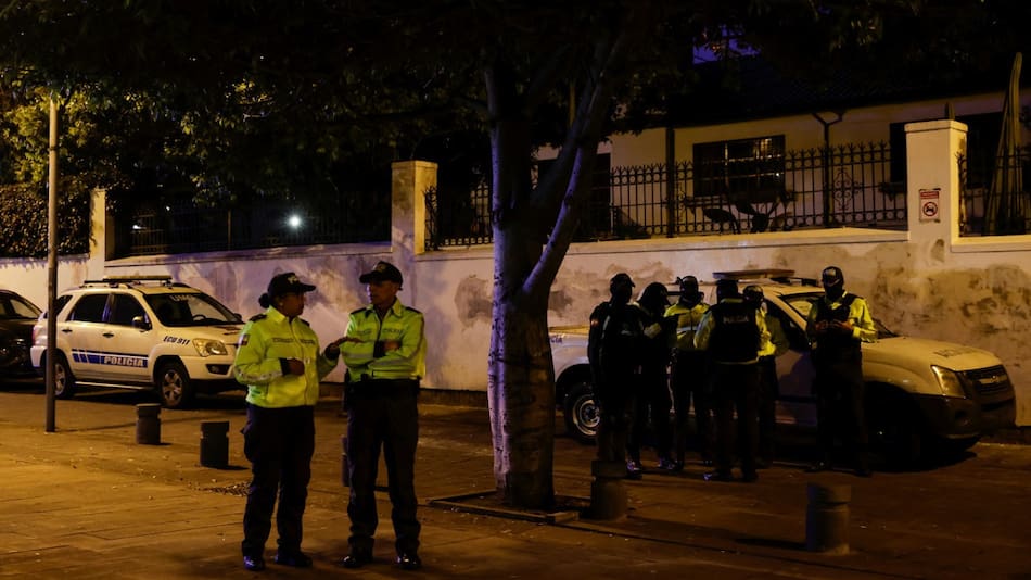 Embajada de México en Quito. Foto: Reuters.