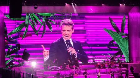 Luis Miguel. Foto: Canal 26/Camila Tomaselli