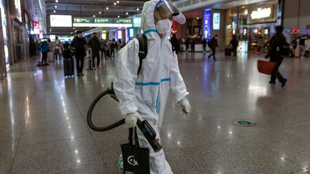 Coronavirus en China. Foto: EFE.