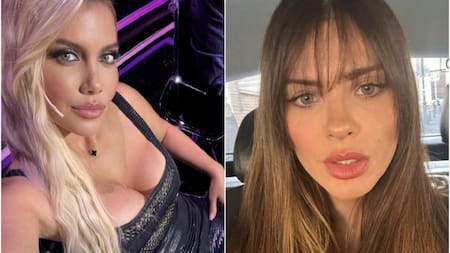 Wanda Nara y la China Suárez. Fotos: Instagram/wanda_nara - sangrejaponesa