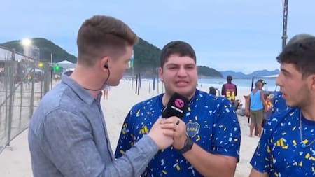 El dramático relato de los hinchas de Boca golpeados en Brasil. Foto: Captura de video.