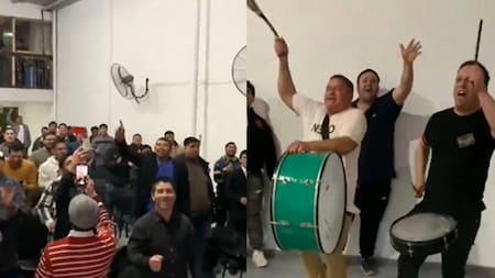 Le dedicaron canciones al diablo en plena misa. Foto X.