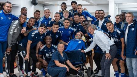 Miguel Ángel, el hincha de Millonarios que conoció al plantel antes de practicar la eutanasia.