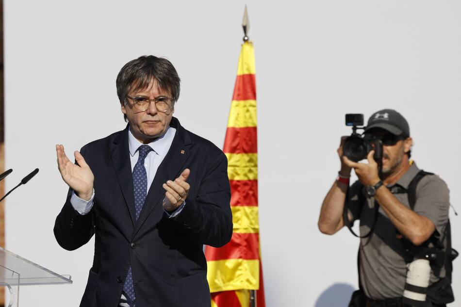 Carles Puigdemont. Foto: EFE.