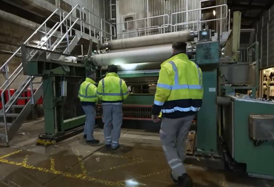 Papelera en Alemania. Foto: captura de video.
