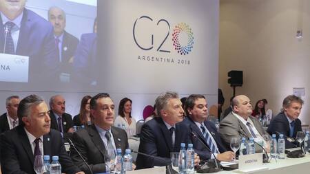 Macri en reunión del G20 (NA)