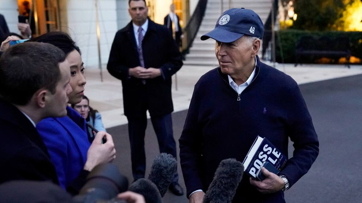 Joe Biden, presidente de Estados Unidos. Foto: Reuters