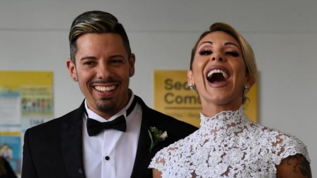 Mónica Farro grabó un video con un baile muy sensual para su marido
