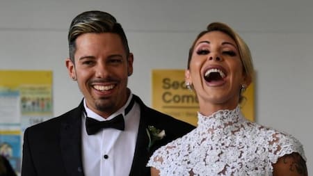 Casamiento de Mónica Farro, fotos, celebración