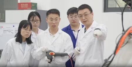 China crea ladrillos para construir en la Luna. Foto: Captura de video.