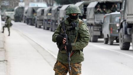 Crimea, guerra en Ucrania. Foto: REUTERS